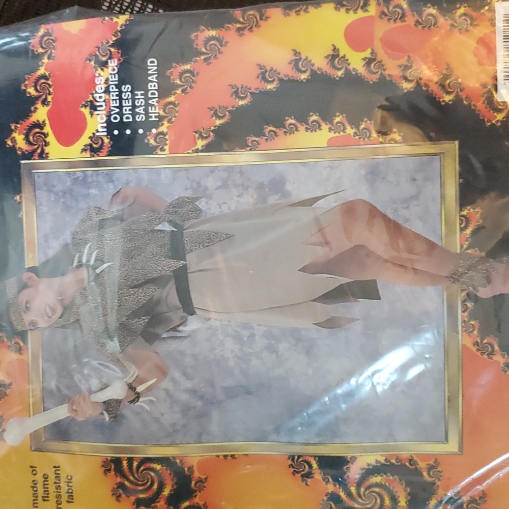 nip women's osfm barbarian Halloween costume